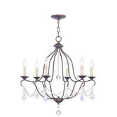 Livex Lighting 6426 - 71 Chesterfield 6 Light Chandelier in Venetian Golden Bronze - Eva Essentials